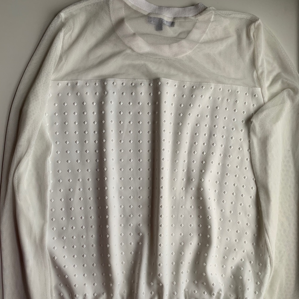 White Mesh Top - image 7